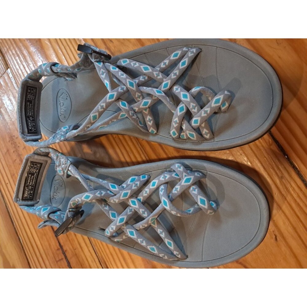 Viakix Women's Gray Sandals